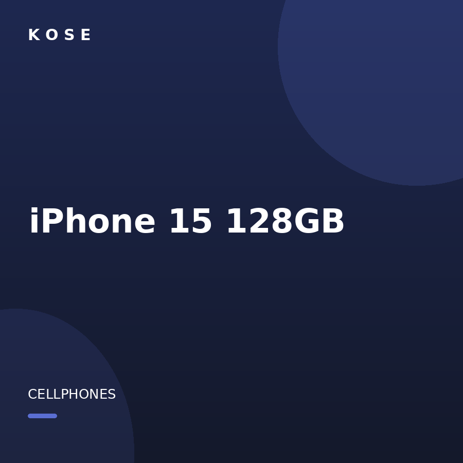 iPhone 15 128GB