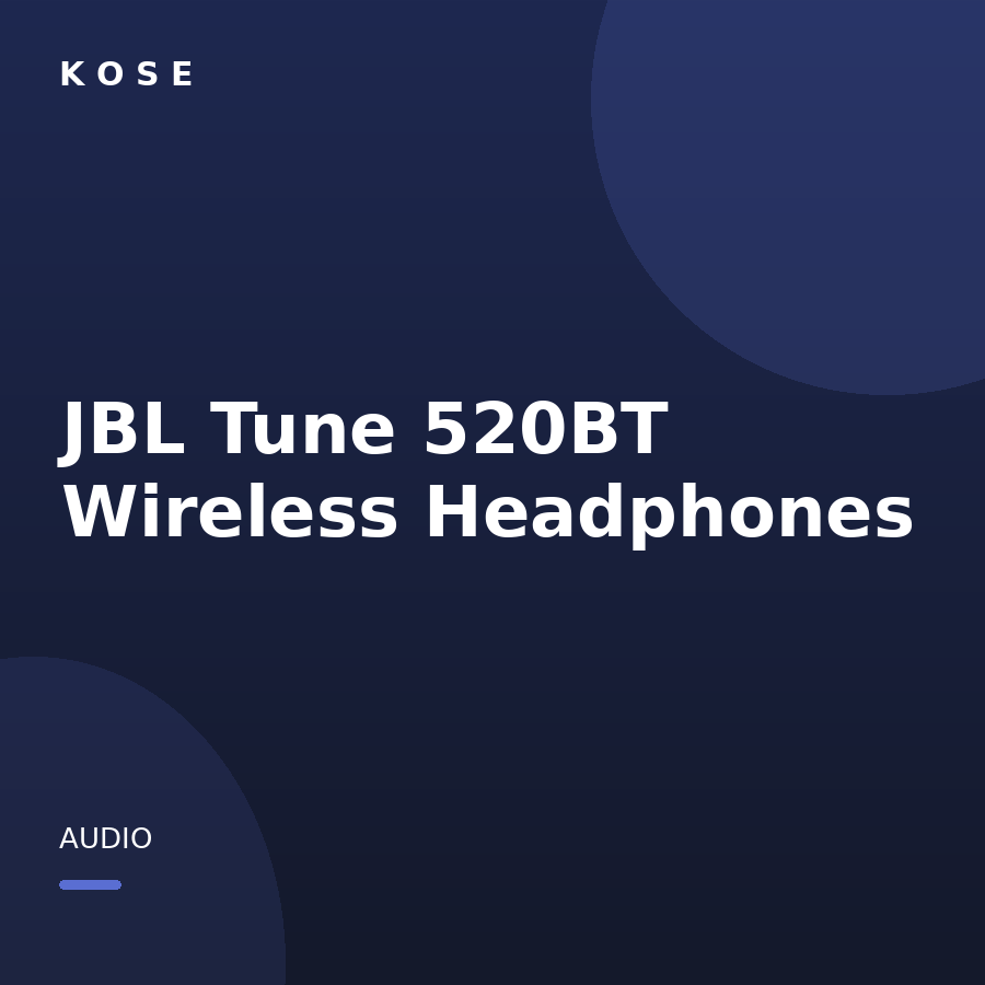 JBL Tune 520BT Wireless Headphones