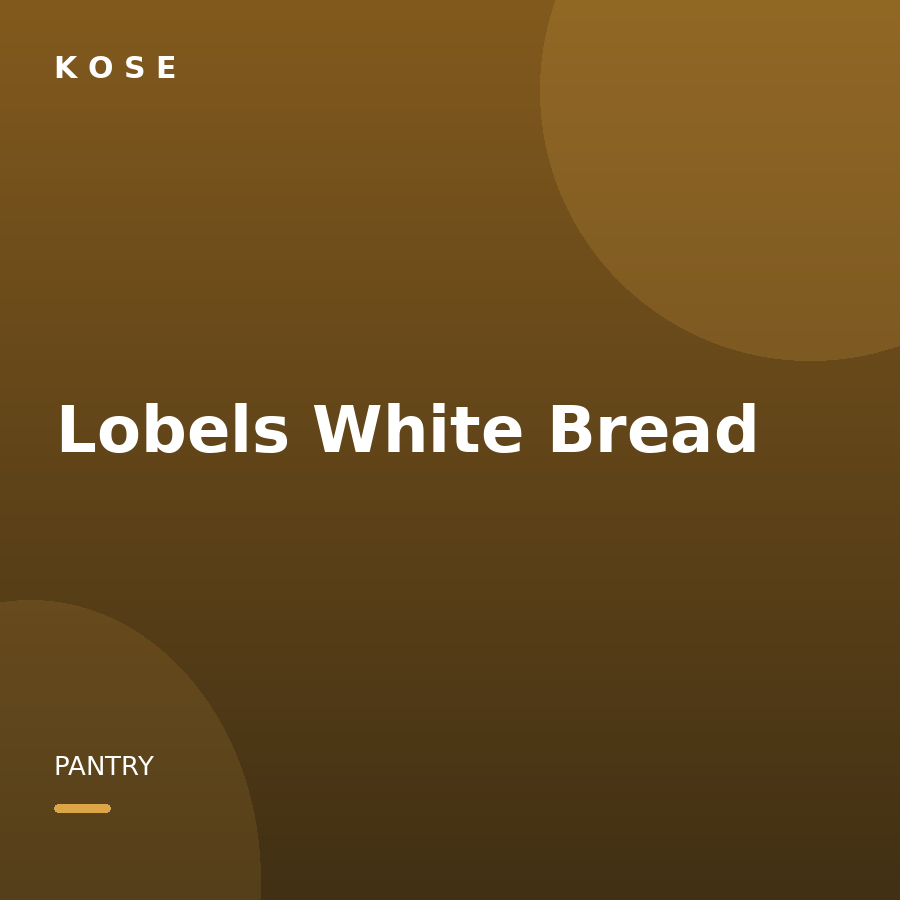 Lobels White Bread