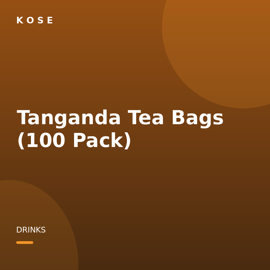 Tanganda Tea Bags (100 Pack)